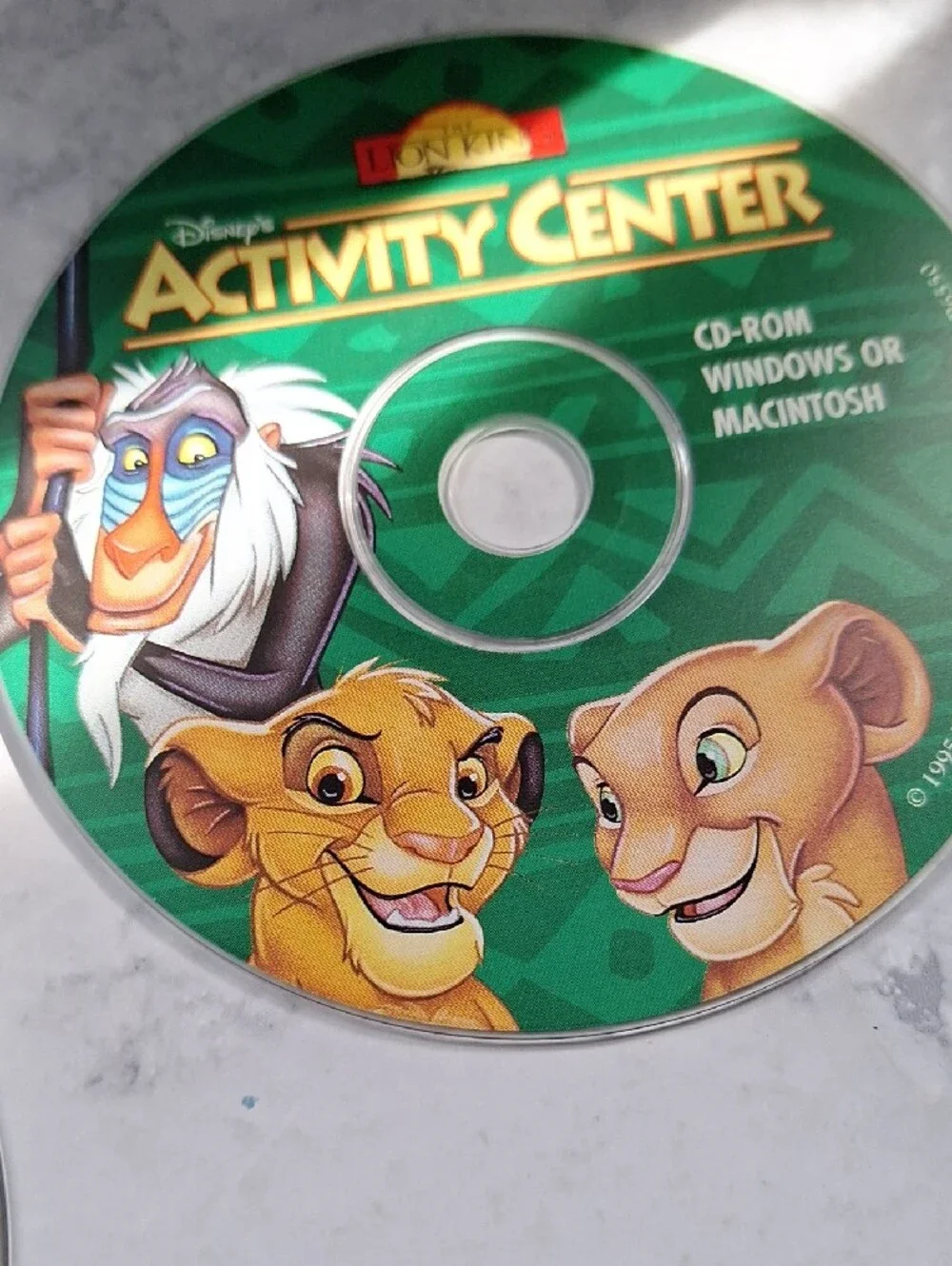 Disney Pocahontas & Lion King CD-ROMs - 1995 Originals